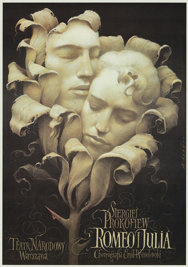 Plakat. „Romeo i Julia” Siergiej Prokofiew 1996-05-18
