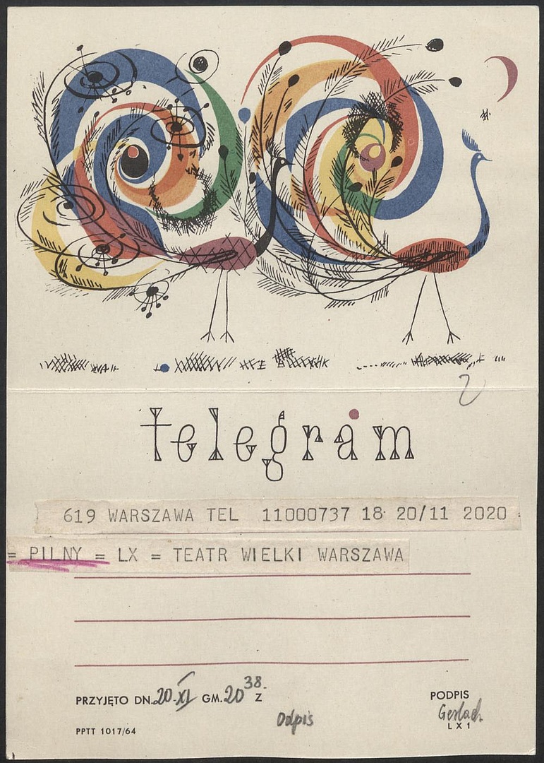 Otwarcie Teatru Wielkiego w Warszawie 19-11-1965
