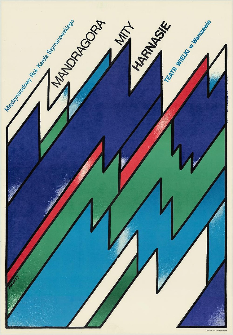 Plakat. „Mandragora” Karol Szymanowski 1982-11-16