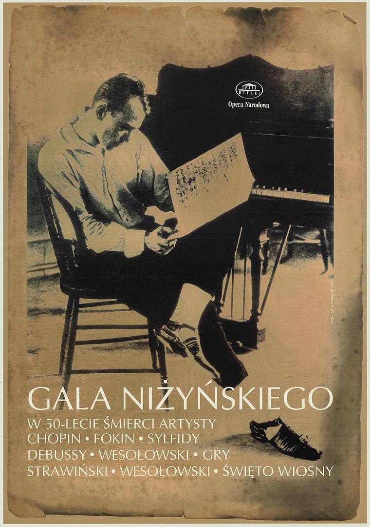 Plakat. „Sylfidy” Fryderyk Chopin 2000-04-08