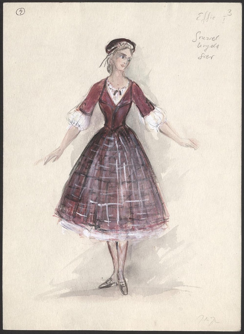 „La Sylphide” Herman von Lovenskiold 1984-03-03