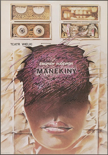 Plakat „Manekiny” Zdzisław Rudziński 17-10-1982