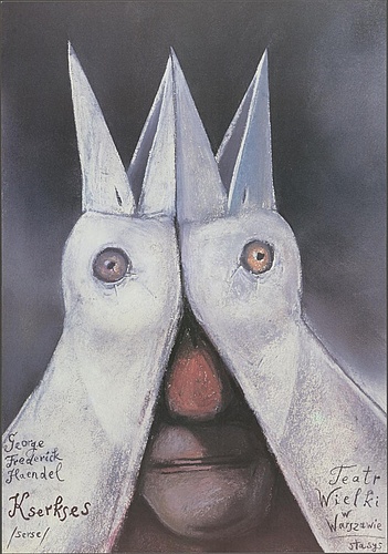 Plakat „Kserkses” Georges Haendel 05-05-1991