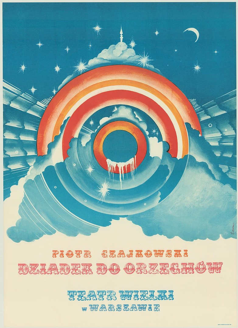 Plakat „Dziadek do orzechów” Piotr Czajkowski 1973-06-02