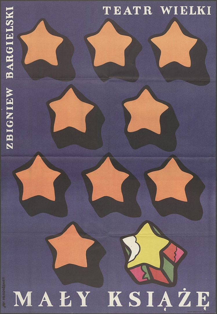 Plakat. „Mały Książę” Zbigniew Bargielski 19-11-1970