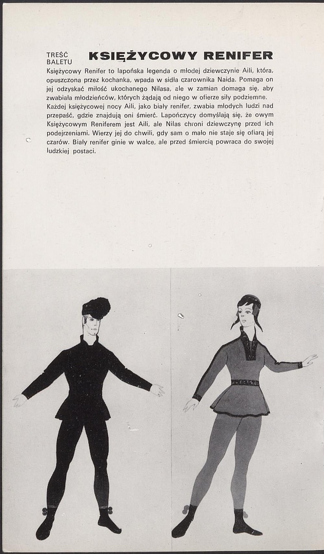 Program. „Księżycowy renifer” Knudage Riisager 1975-04-13