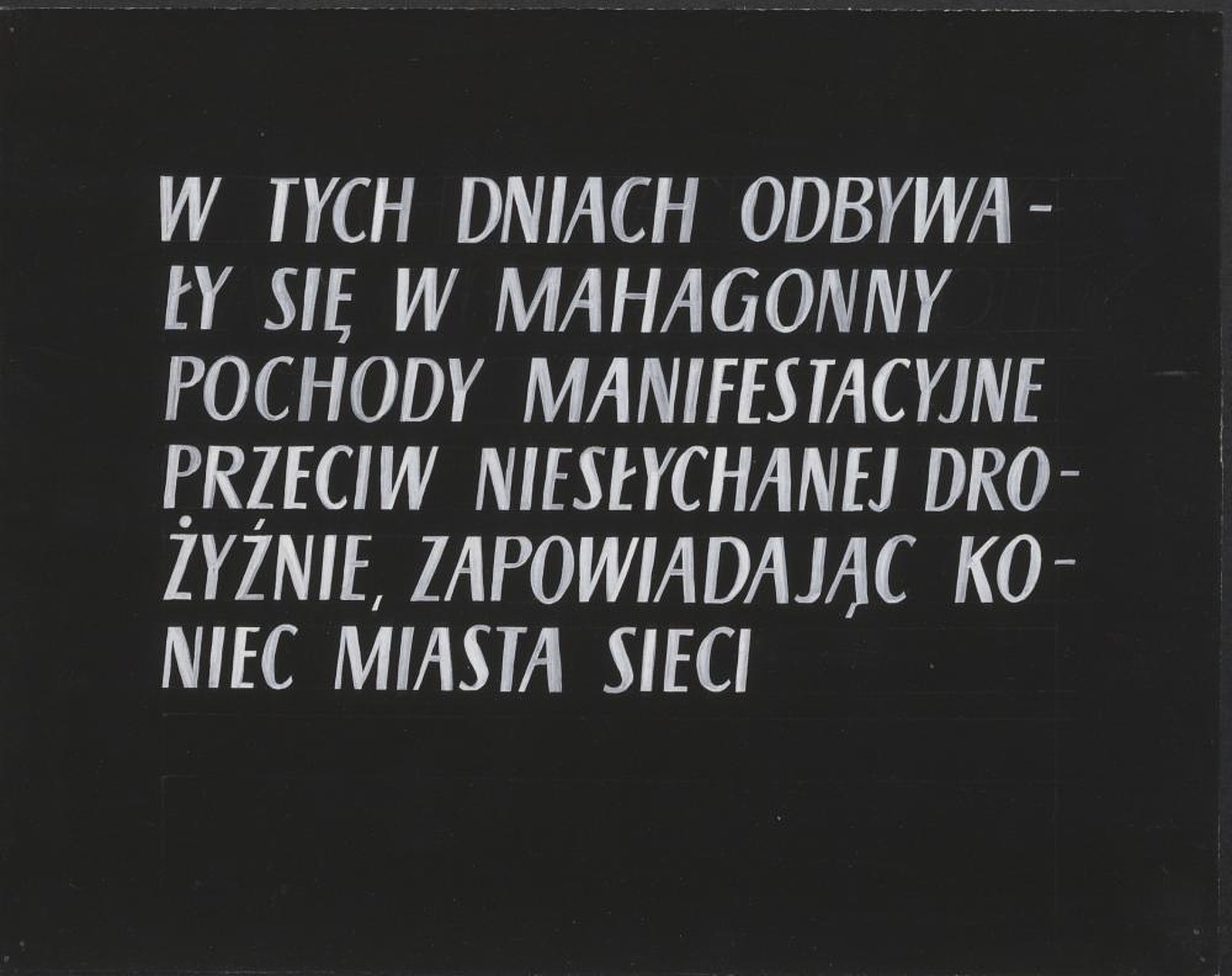 „Rozkwit i upadek miasta Mahagonny” Kurt Weill 06-12-1963