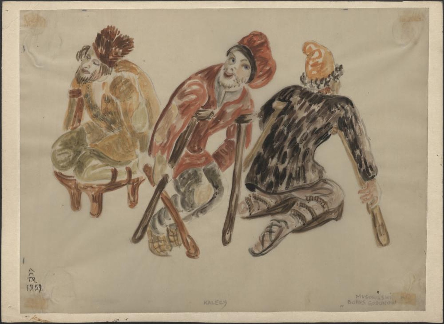 „Borys Godunow” Modest Musogrski 31-01-1960