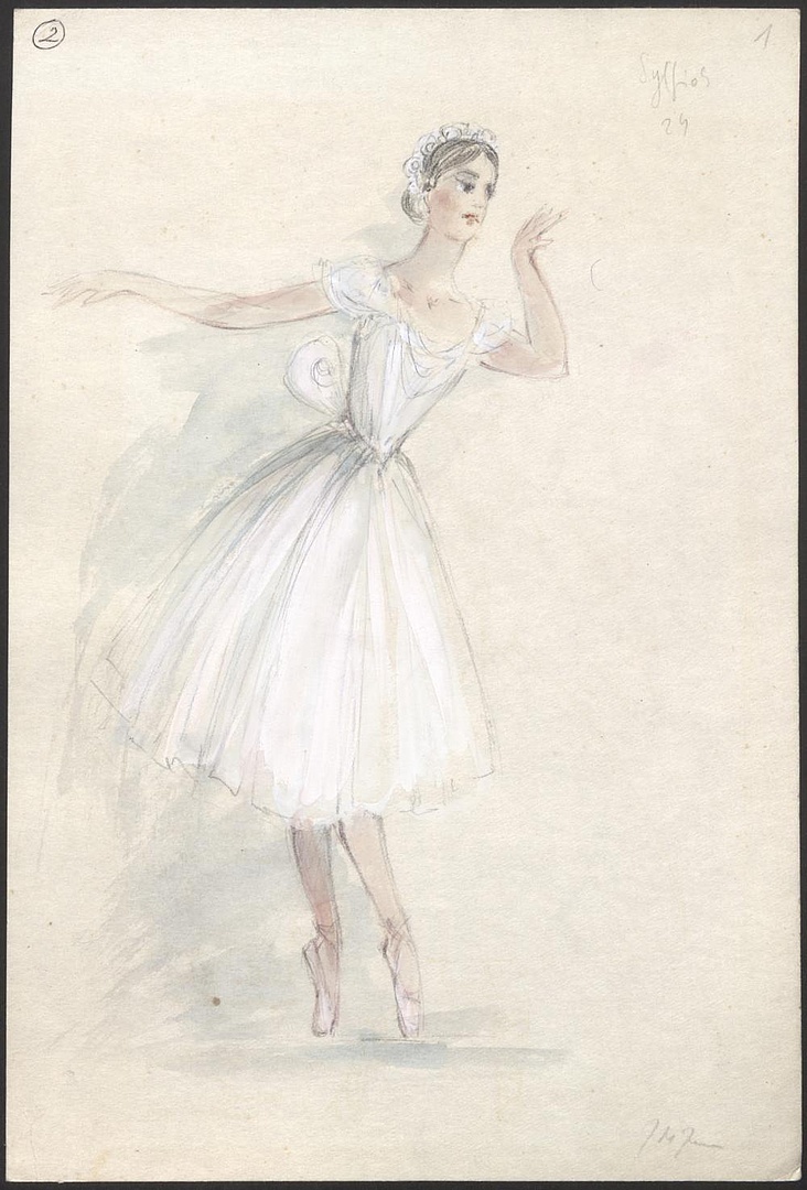 „La Sylphide” Herman von Lovenskiold 1984-03-03