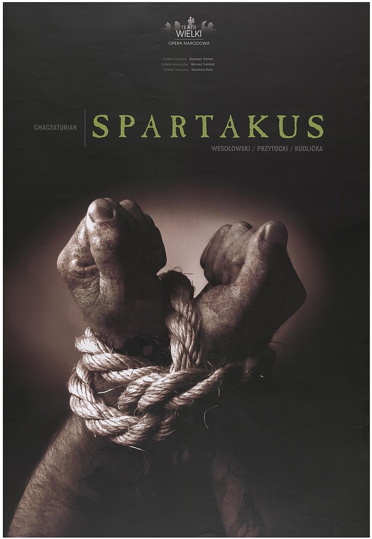 Plakat. „Spartakus” Aram Chaczaturian 2005-11-17